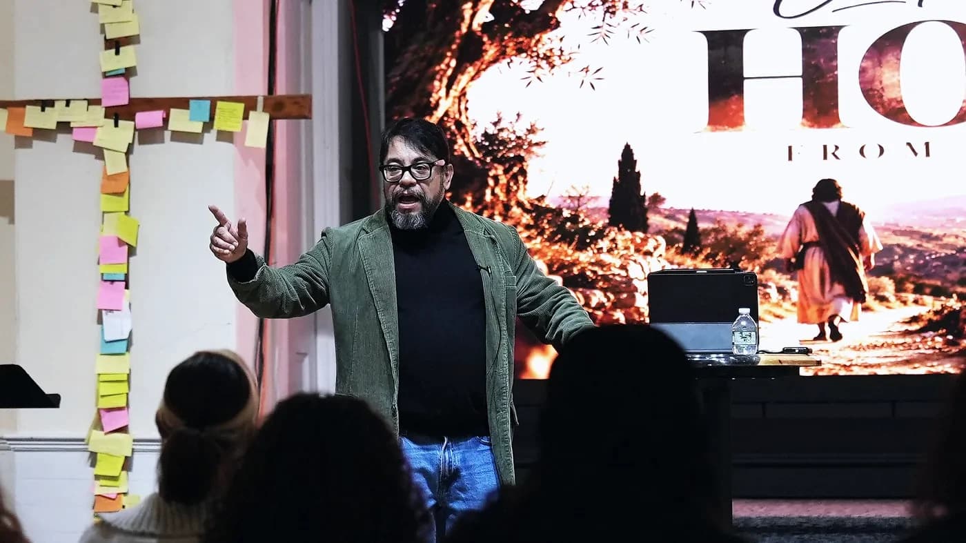 Preaching from the Word on a Sunday at The Way Church